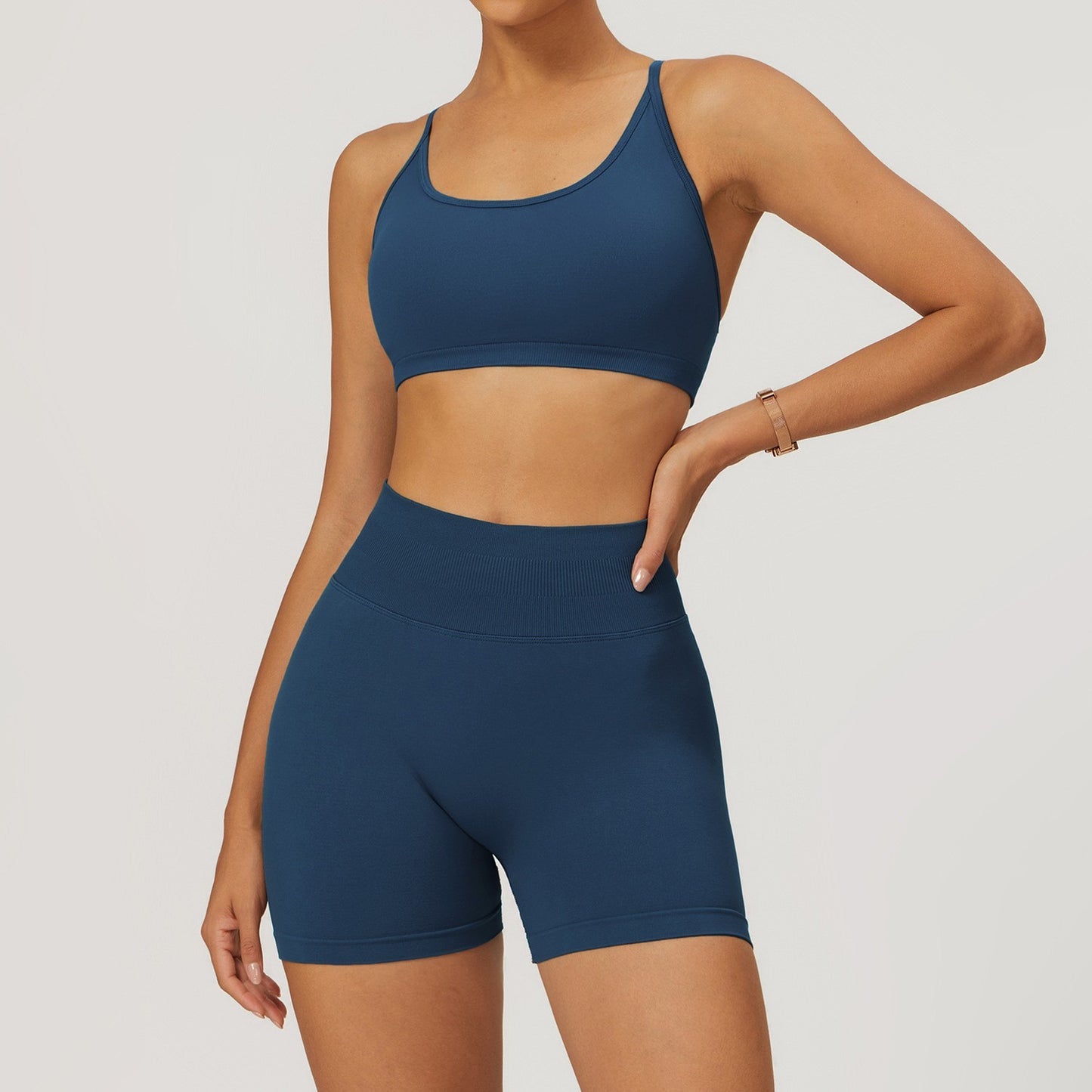 Seamless Beauty Back Yoga Suit