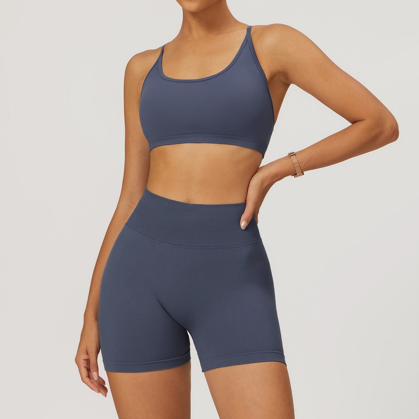 Seamless Beauty Back Yoga Suit