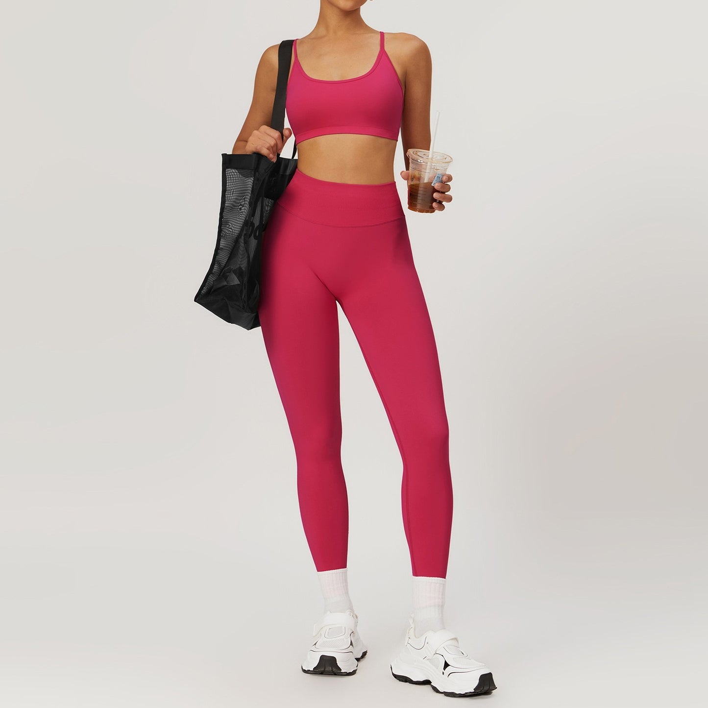 Seamless Beauty Back Yoga Suit